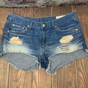 Rag & bone crop shorts 28